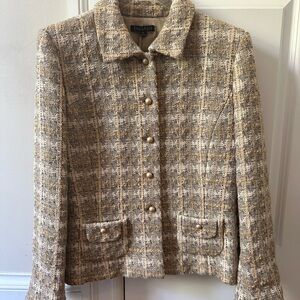 Vintage Tahari Wool Blazer and Pants 2-Pc Set